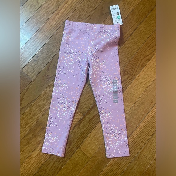 OshKosh B'gosh Other - OshKosh B'gosh Purple heart Leggings 3T‎ NWT